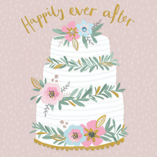 Picture of HAPPILY EVER AFTER WEDDING CARD